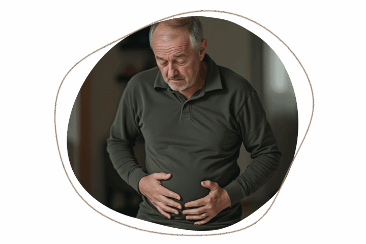 Mężczyzna podczas fizjoterapii urologicznej w gabinecie Back2Health Warszawa Ochota